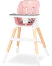 Стульчик для кормления 4 в 1 Lionelo Mona Bubblegum